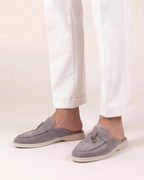 Light Grey Mediterranean Mule