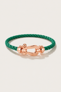 Aurelio Bracelet Green / Rose Gold