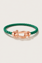 Aurelio Bracelet Green / Rose Gold