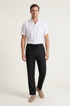 Trento Linen Set White/Black