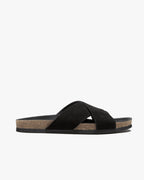 Amalfi Sandals Black Suede