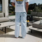 Linen Trousers Striped