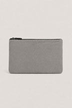 Alcantara Clutch Bag Moonstone Gray
