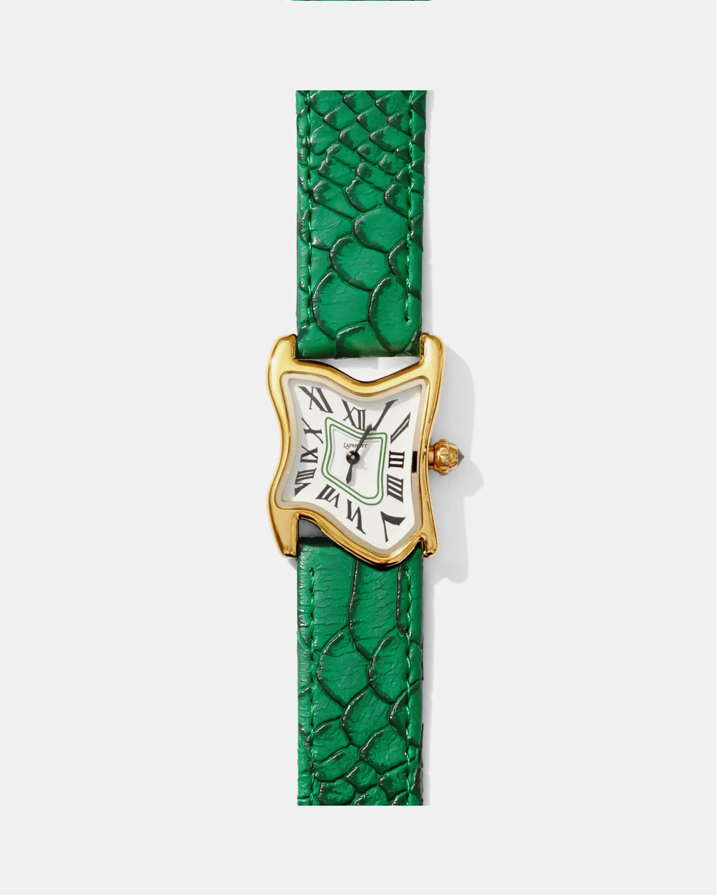 Square Melting Watch Small Gold