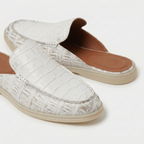 White Croco Mule Yacht | LIMITED EDITION
